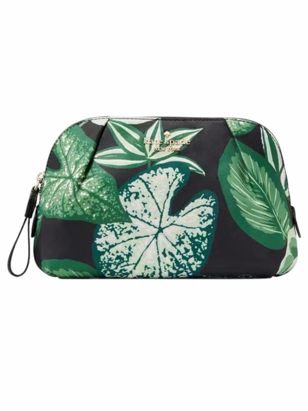 Kate Spade New York Chelsea Fern Foliage Cosmetic Bag